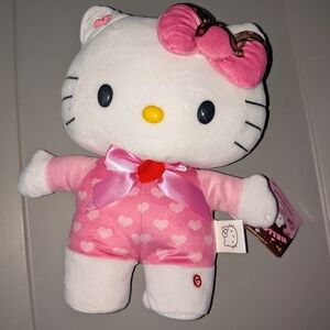 Hello Kitty Plush Toy with Pink Outfit